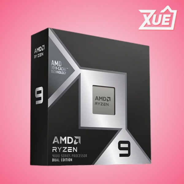 CPU AMD RYZEN 9 9950X3D2 (AMD AM5 - 16 CORE - 32 THREAD - BASE 4.3GHZ - TURBO 5.6GHZ - CACHE 208MB)