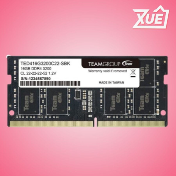 RAM LAPTOP TEAM GROUP 16GB DDR4 BUS 3200MHZ