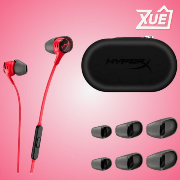 TAI NGHE HYPERX CLOUD EARBUDS II RED
