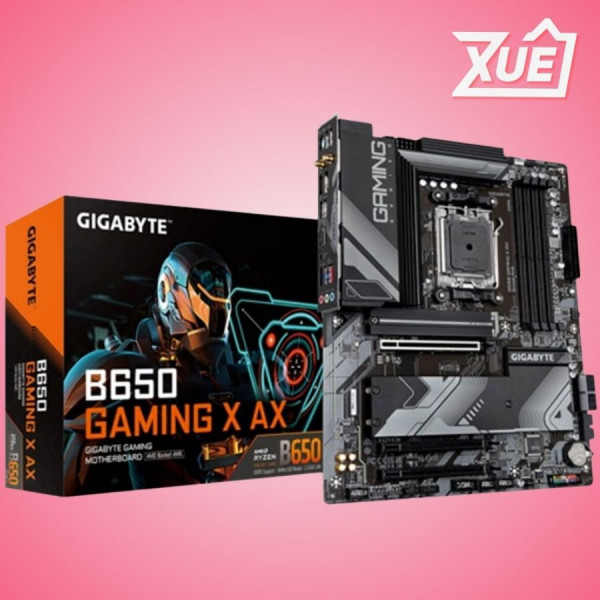 MAINBOARD GIGABYTE B650 GAMING X AX DDR5 (WIFI+BLUETOOTH)