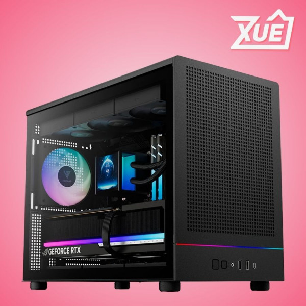 CASE GAMDIAS ATHENA M4M BLACK ARGB CAATHEM4MBLGA