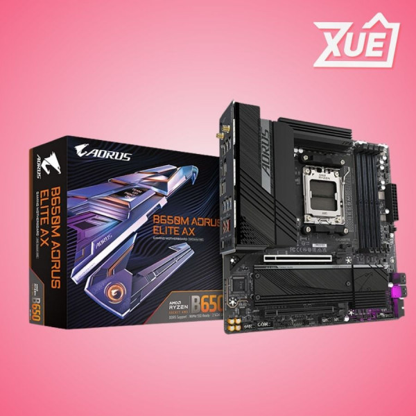 MAINBOARD GIGABYTE B650M AORUS ELITE AX DDR5