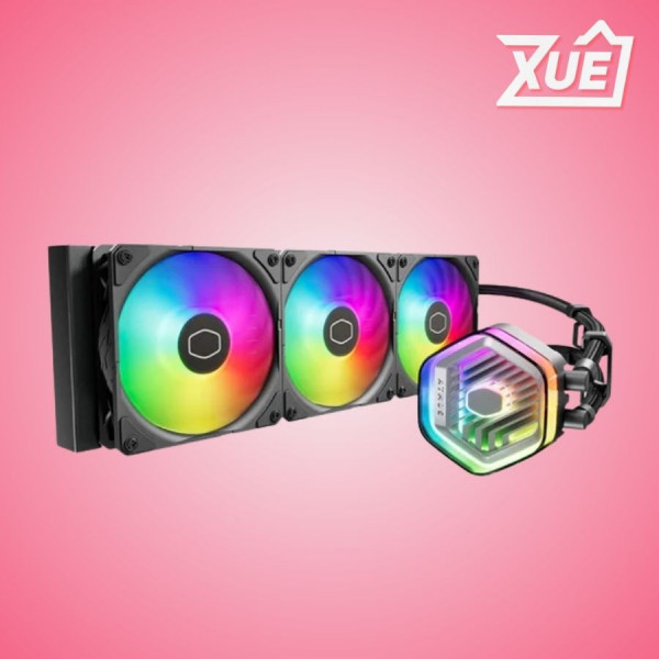 TẢN NHIỆT AIO COOLER MASTER MASTERLIQUID 360 ATMOS II LCD ARGB BLACK