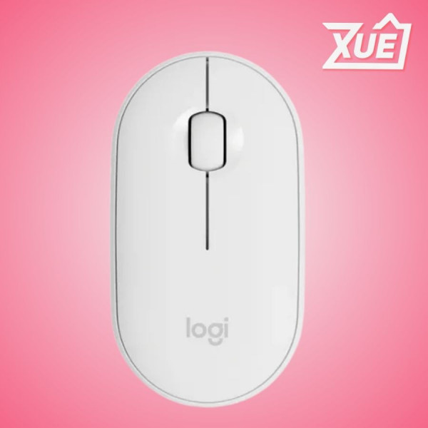 CHUỘT KHÔNG DÂY LOGITECH PEBBLE MOUSE 2 M350S WIRELESS/ BLUETOOTH MÀU TRẮNG 910-006986