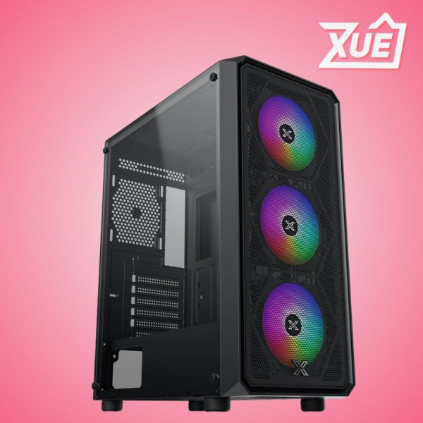 VỎ CASE XIGMATEK DUO X 3F (EN45127) - GAMING ATX, KÈM 03 FAN XIGMATEK Z20F