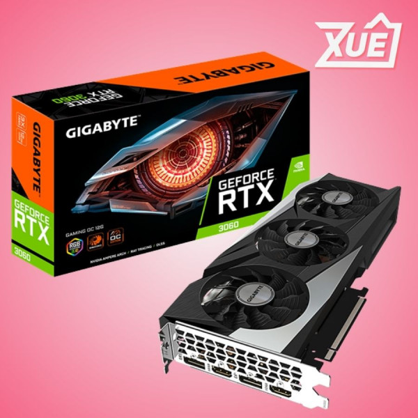 VGA GIGABYTE GEFORCE RTX 3060 GAMING OC 12G (REV. 2.0) (GV-N3060GAMING OC-12GD)