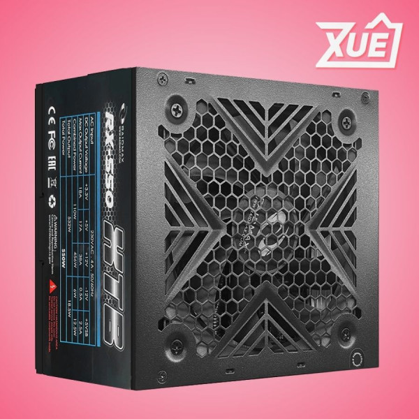 NGUỒN MÁY TÍNH RAIDMAX RX-550XT (550W/ ATX/ ĐEN)