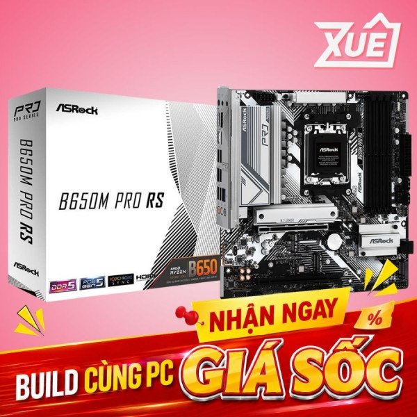 MAINBOARD ASROCK B650M PRO RS DDR5 