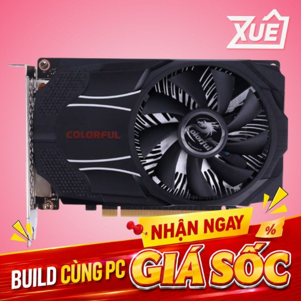 VGA COLORFUL GEFORCE GTX 1650 MINI 4G-V (NEWTRAY)