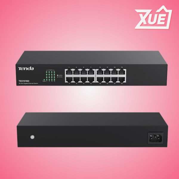 SWITCH TENDA 1GBPS TEG1016D