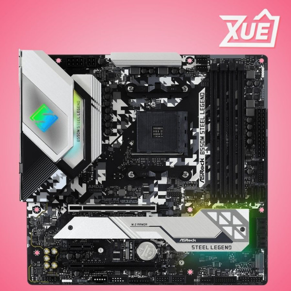 MAINBOARD ASROCK B550M STEEL LEGEND