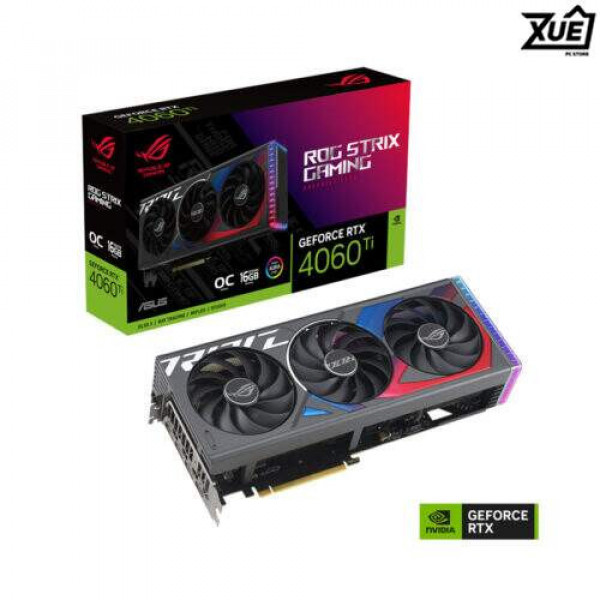 CARD MÀN HÌNH ASUS ROG STRIX-RTX 4060 TI-O16G-GAMING
