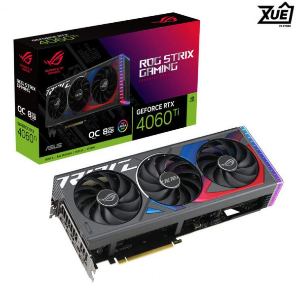 CARD MÀN HÌNH ASUS ROG STRIX-RTX 4060 TI-O8G-GAMING