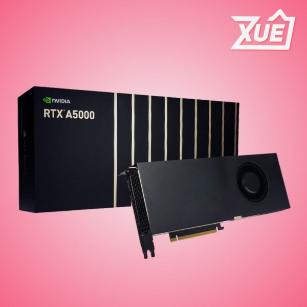 CARD MÀN HÌNH NVIDIA RTX A5000 (24GB GDDR6, 384-BIT, 4X DISPLAYPORT, 1X 8-PIN)