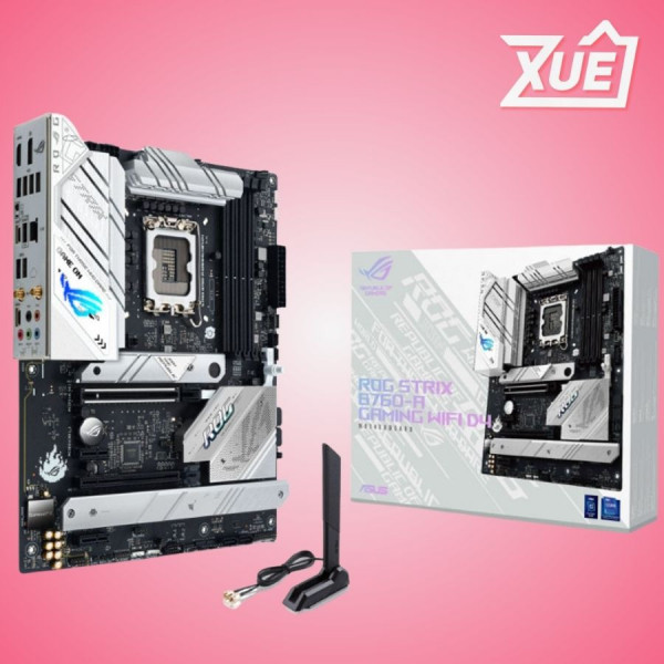 MAINBOARD ASUS ROG STRIX B760-A GAMING WIFI DDR4 (INTEL B760, SOCKET LGA1700, ATX, 4 KHE RAM DDR4)