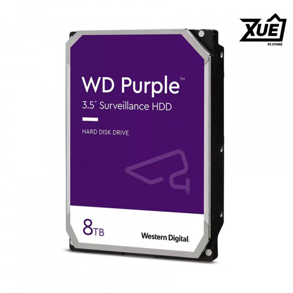 Ổ CỨNG HDD WD PURPLE 8TB 3.5 INCH, 5640RPM, SATA, 256MB CACHE (WD84PURU)