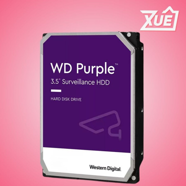 Ổ CỨNG HDD WESTERN DIGITAL 4TB PURPLE (WD43PURZ) (256MB CACHE/3.5 INCH/ SATA3/5400 RPM)