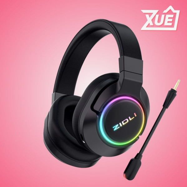 TAI NGHE KHÔNG DÂY GAMING ZIDLI LH1 ULTIMATE (7.1, 2.4G, LED RGB)