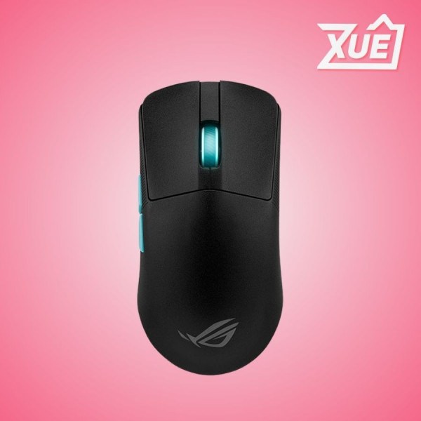 CHUỘT KHÔNG DÂY GAMING ASUS ROG HARPE ACE AIM LAB BLACK (P713 BLUETOOTH/WIRELESS/USB/RGB)