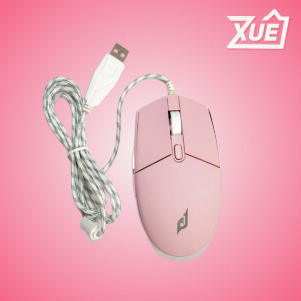 CHUỘT GAME EDRA EM6102 HỒNG (USB)
