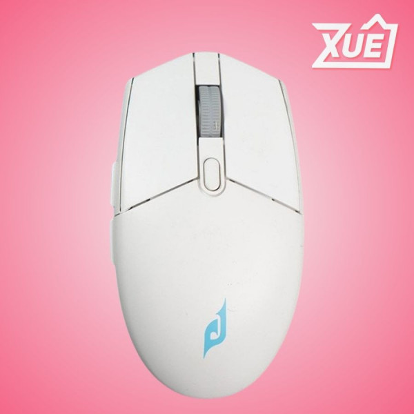 CHUỘT GAME KHÔNG DÂY EDRA EM6102W TRẮNG (USB)