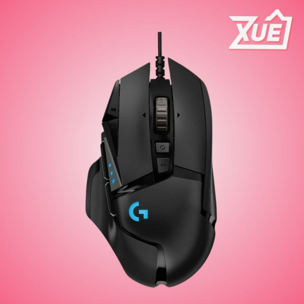 CHUỘT GAME LOGITECH G502 HERO (USB/RGB/ĐEN)