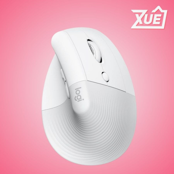 CHUỘT KHÔNG DÂY LOGITECH LIFT VERTICAL ERGONOMIC PALE GREY (USB/BLUETOOTH) (910-006480)