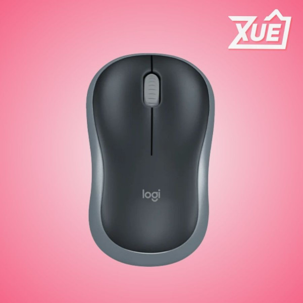CHUỘT KHÔNG DÂY LOGITECH M185 WIRELESS (USB/XÁM ĐEN)