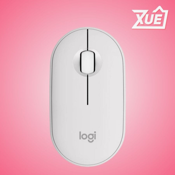 CHUỘT KHÔNG DÂY LOGITECH PEBBLE M350S MÀU TRẮNG (WIRELESS/BLUETOOTH) _ 910-006986