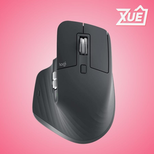 CHUỘT KHÔNG DÂY LOGITECH MX MASTER 3S GRAPHITE (USB/BLUETOOTH) (910-006561)