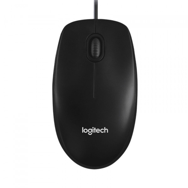 CHUỘT LOGITECH B100 BLACK (910-006605) (USB)