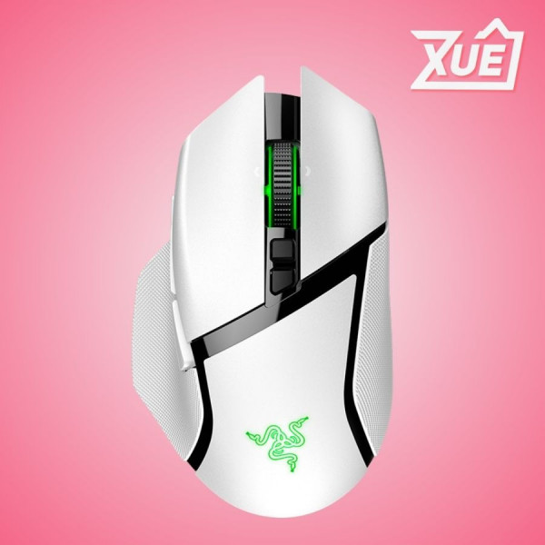 CHUỘT GAMING KHÔNG DÂY RAZER BASILISK V3 PRO WHITE EDITION (USB WIRELESS, RGB) RZ01-04620200-R3A1