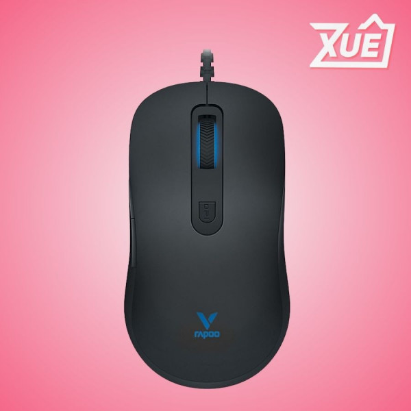 CHUỘT GAMING CÓ DÂY RAPOO V16 RGB MÀU ĐEN