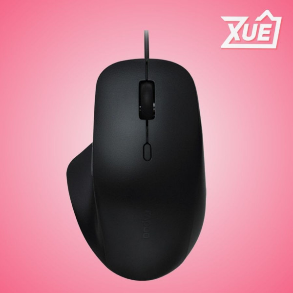 CHUỘT GAMING CÓ DÂY RAPOO N500 MÀU ĐEN