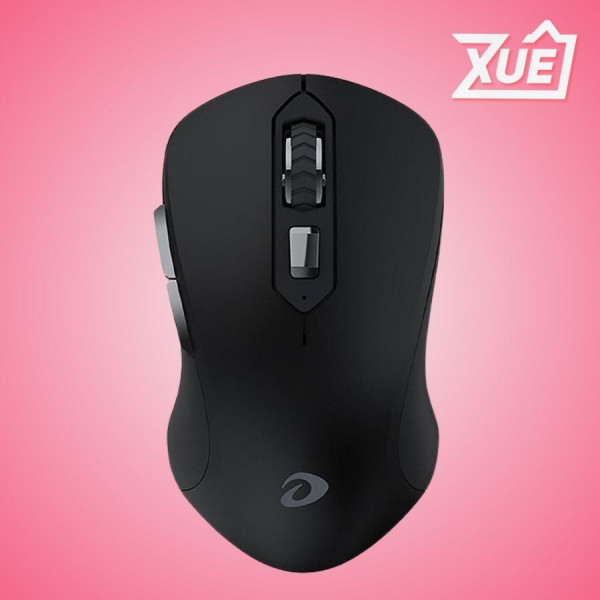 CHUỘT CHƠI GAME DAREU LM115G WIRELESS BLACK
