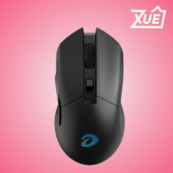 CHUỘT GAME KHÔNG DÂY DAREU EM901X ĐEN (USB)