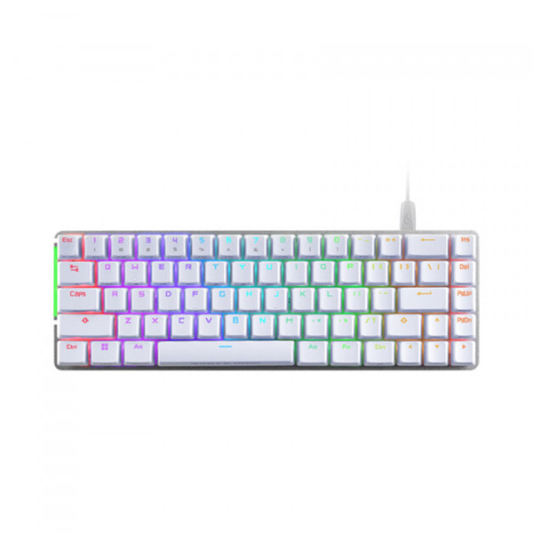 BÀN PHÍM GAMING ASUS ROG FALCHION ACE WIRED RGB WHITE 90MP0346-BKUA10
