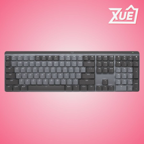 BÀN PHÍM KHÔNG DÂY LOGITECH MX MECHANICAL GRAPHITE TACTILE SW (USB/BLUETOOTH)