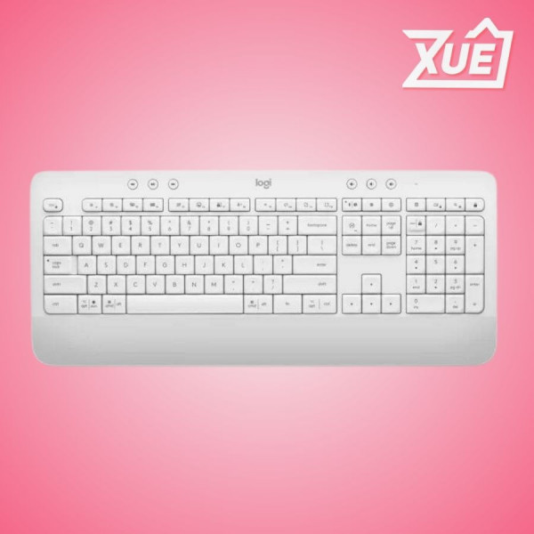 BÀN PHÍM KHÔNG DÂY LOGITECH K650 OFF WHITE (USB/BLUETOOTH/TRẮNG) (920-010987)