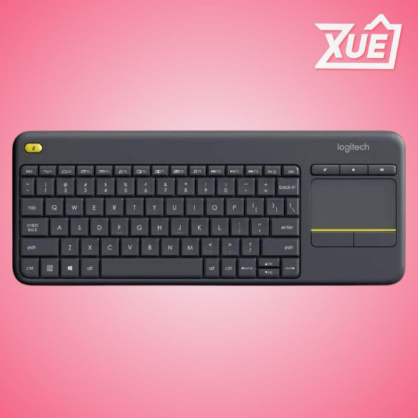 BÀN PHÍM KHÔNG DÂY LOGITECH K400 PLUS ĐEN (USB/PINAA)