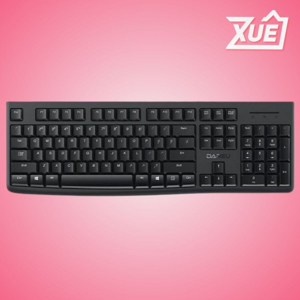 BÀN PHÍM DAREU LK185 USB BLACK
