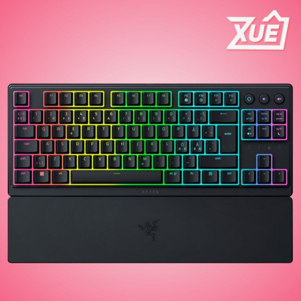 BÀN PHÍM GAMING CÓ DÂY RAZER ORNATA V3 TENKEYLESS LED RGB RZ03-04880100-R3M1