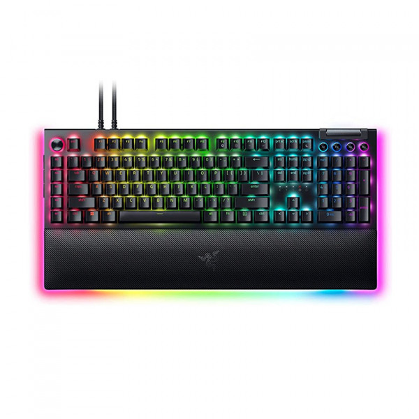 BÀN PHÍM CƠ GAMING CÓ DÂY RAZER BLACKWIDOW V4 PRO - GREEN SWITCH RZ03-04680100-R3M1