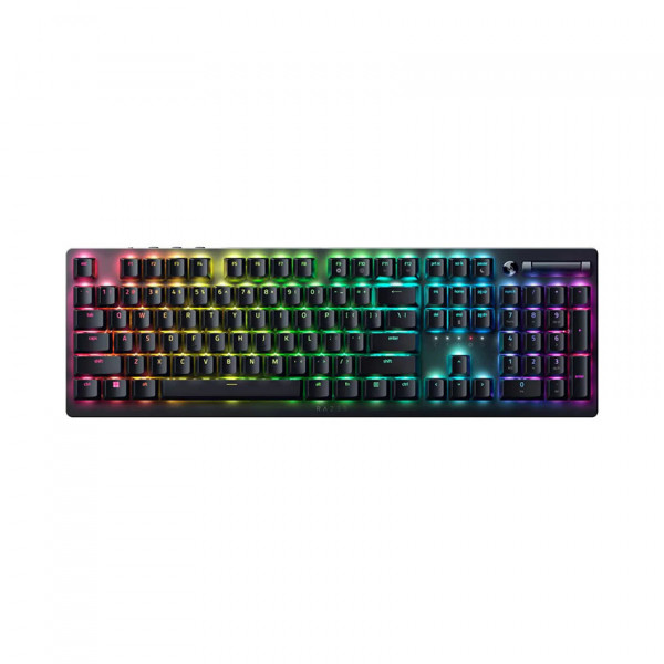 BÀN PHÍM GAME KHÔNG DÂY RAZER DEATHSTALKER V2 PRO WIRELESS LOW PROFILE OPTICAL (RGB/USB/LINEAR RED SW) (RZ03-04360100-R3M1)