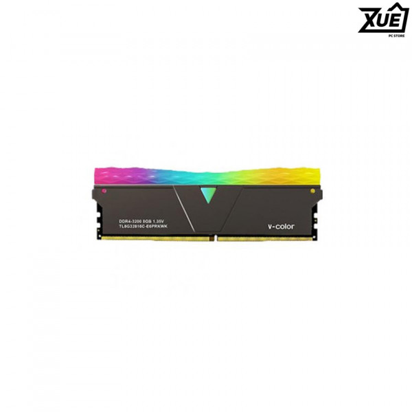 BỘ NHỚ TRONG V-COLOR 8GB DDR4 3200MHZ PRISM PRO RGB BLACK