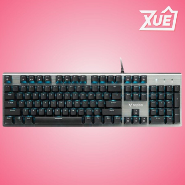 BÀN PHÍM QUANG CƠ GAMING CÓ DÂY RAPOO V530 LED RGB