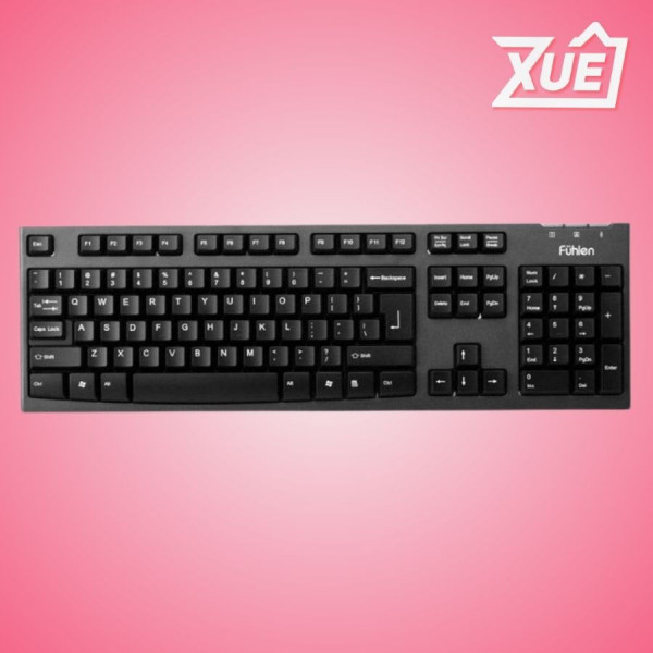 BÀN PHÍM FUHLEN L411 (USB/ĐEN)