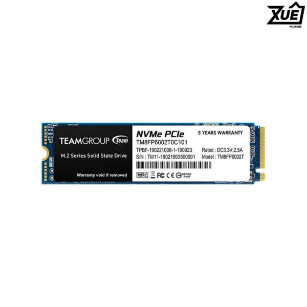 Ổ CỨNG SSD TEAMGROUP MP33 1TB M.2 2280 PCIE 3.0X4 (ĐỌC 1800MB/S, GHI 1500MB/S) - (TM8FP6001T0C101)