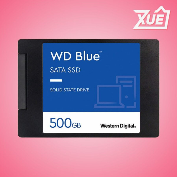 Ổ CỨNG SSD WD SA510 BLUE 500GB SATA 2.5 INCH (ĐỌC 560MB/S - GHI 510MB/S) - (WDS500G3B0A )