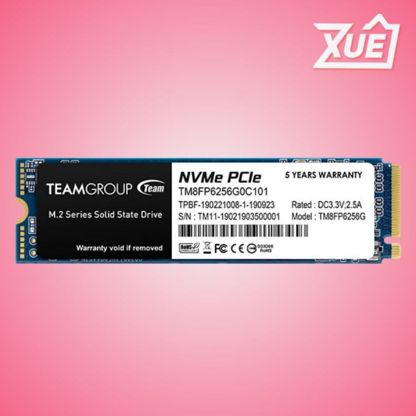 Ổ CỨNG SSD TEAMGROUP MP33 512GB M.2 NVME 2280 PCIE GEN 3.0X4 (ĐỌC 1700MB/S, GHI 1400MB/S) - (TM8FP6512G0C101)